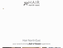 Tablet Screenshot of hairnortheast.co.uk